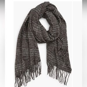 NWT Madewell cozy plaid scarf